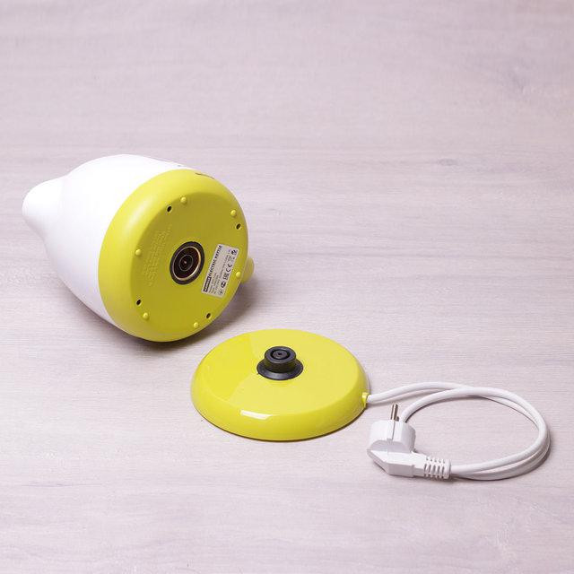 Электрочайник белый с салатовым на 1 л Kamille KM-1719A Киев - изображение 8