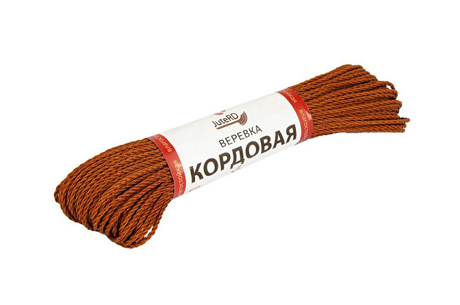 Шнур кордовый крученый влагостойкий ГОСПОДАР Ø3.0 мм 50 м 92-0611 Харків - зображення 1