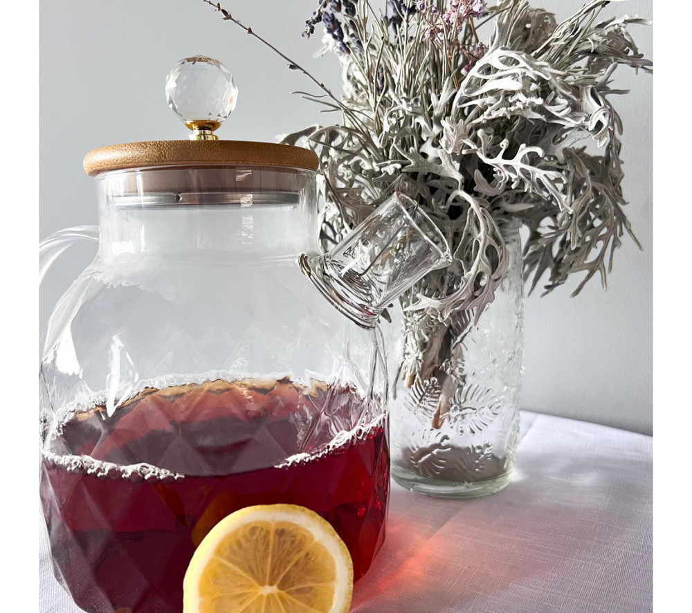 Чайник заварочный SNT Lines с бамбуковой крышкой 1.5л 767-9 Одеса - зображення 4