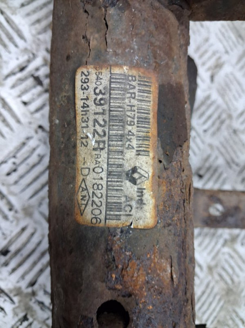 Балка задней подвески Dacia Duster HS 1.5 DIESEL K9K 2010 (б/у) Київ - зображення 9