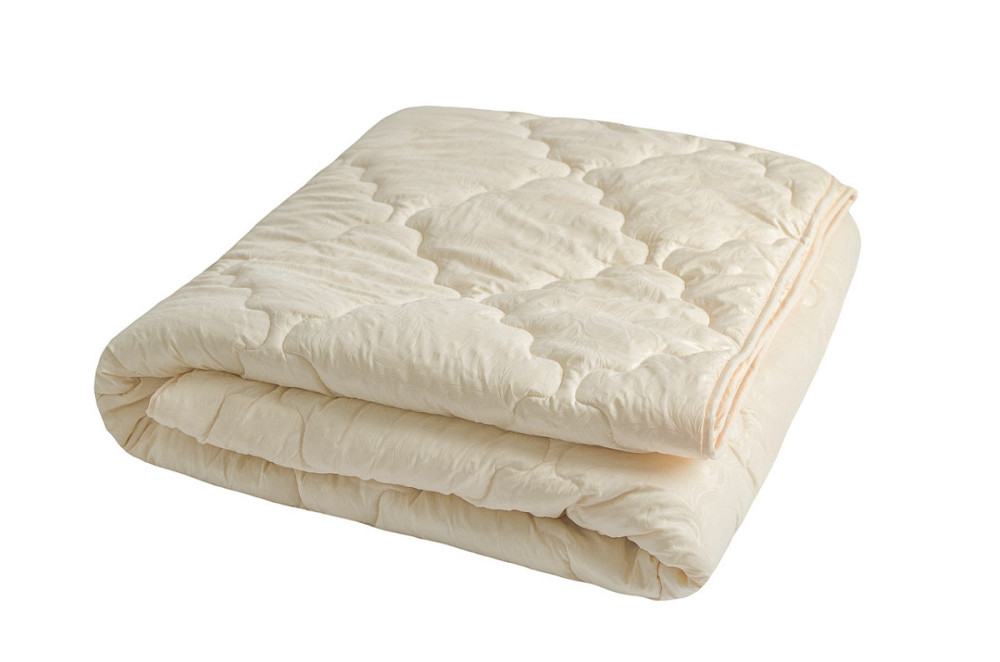 Ковдра закрита однотонна овеча вовна (Мікрофібра) Двоспальна 180х210 54811 Киев - изображение 1