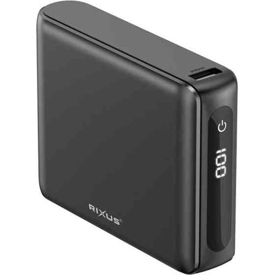 Power Bank Rixus RXPB25 20000mAh 22.5W Black Харків