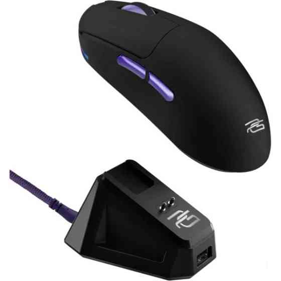 Мишка Proove Gaming Superfight Wireless with charging dock Black/Purple (WMSW00122001) Харків