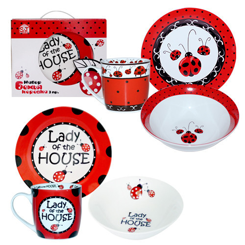 Набір дитячий 3 пр Божа корівка мікс SNT 5143 Київ - зображення 1