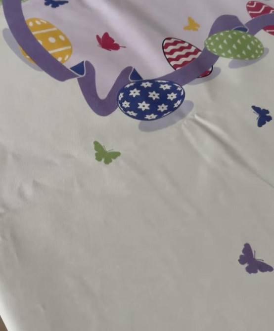 Скатерть с тефлоновым покрытием 140х170см Кролики Одесса - изображение 3