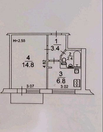 продажа 1-к квартира Киев, Дарницкий, 33500 $ Киев - изображение 1