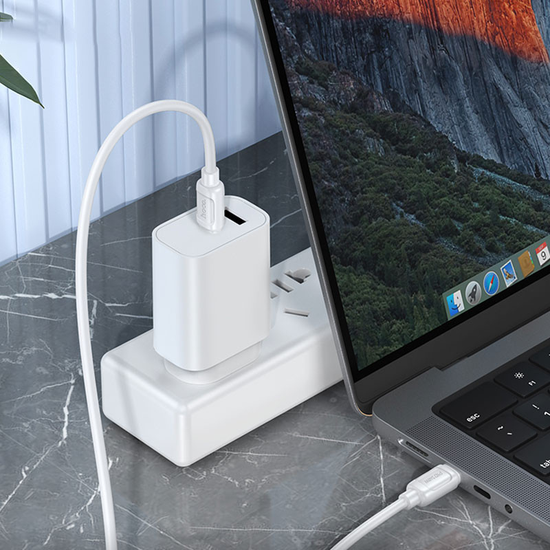 Дата кабель Hoco X115 Surpass Type-C to Type-C 240W (1m) Херсон - изображение 5