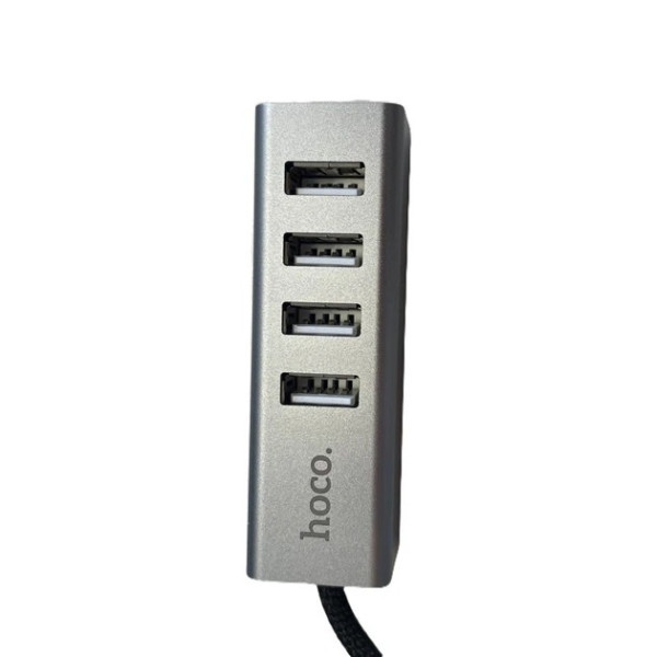 USB HUB HOCO HB1A 4USB Black Харків - зображення 2