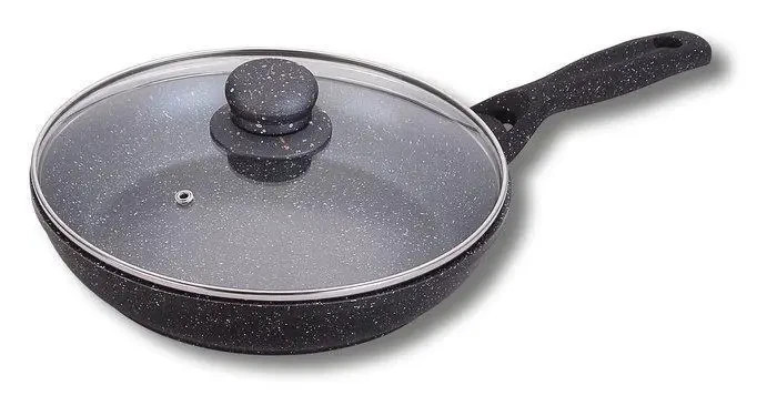 Сковорода універсальна з кришкою Empire EM-7571 18 см Київ - зображення 1