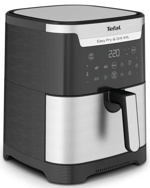 Мультипечь Tefal Easy Fry & Grill XXL EY801D15 6.5 л 1830 Вт серебристая Киев - изображение 2