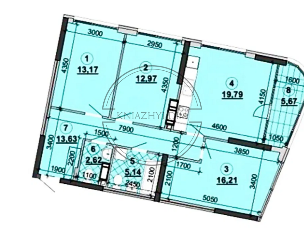 єОселя !!! Продаж 2х. кім. квартири у ЖК Great (Грейт), 5 будинок. Код: № 21146159 Киев - изображение 7