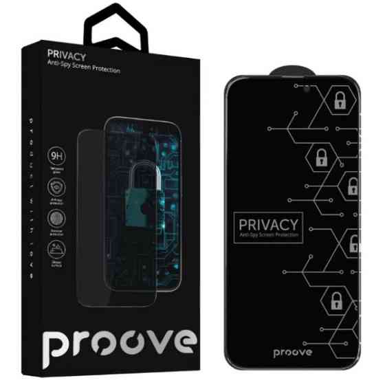 Захисне скло Proove Privacy для iPhone 18 Pro Max Black (PGPPRI18PM01) Харків