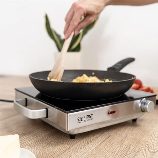 Электроплита First FA-5097 2000-2800 Вт серебристая Київ - зображення 3