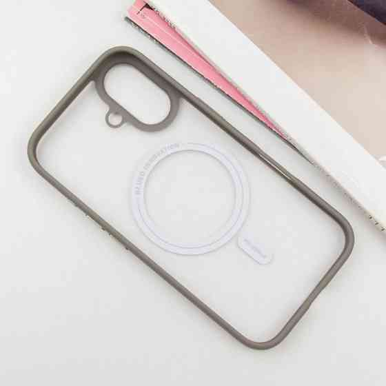 TPU+PC чехол Blueo Skin Friendly Frosted with MagSafe для Apple iPhone 16 (6.1") Херсон