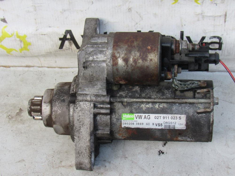 Стартер Skoda Fabia 1.2 бензин 2007-2014 (02T911023S) Ковель - зображення 3