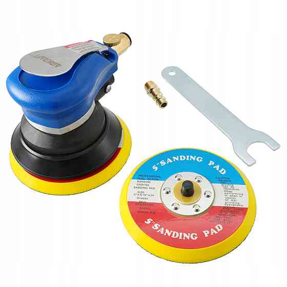 Шлифмашинка пневматическая орбитальная 125 мм (запасной диск) AIRKRAFT AT-980-5 Харків