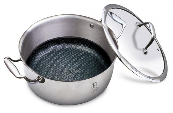 Каструля зі скляною кришкою Berlinger Haus Eternal Collection BH-6561 24 см 4.1 л Київ - зображення 1