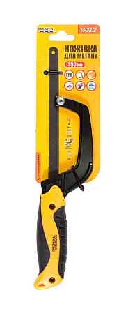 Ножовка-ручка по металлу MASTERTOOL 250 мм двухкомпонентная рукоятка flex полотно 12.5 мм 24TPI 14-2 Харків
