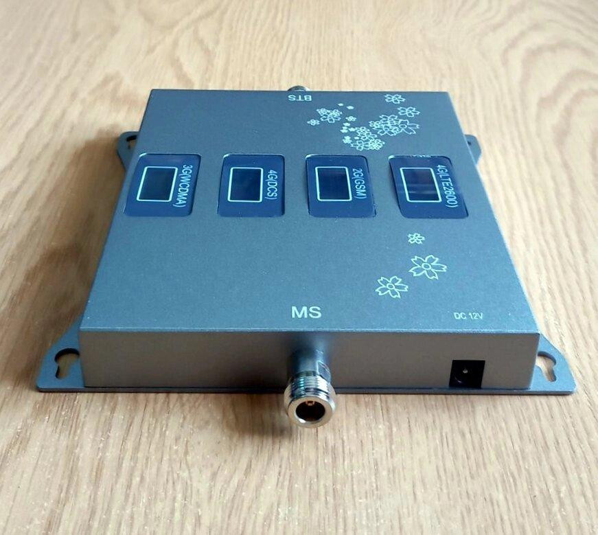Усилитель голосовой связи и интернета четырехдиапазонный  2G/3G/4G RDH-2070-QB 900/1800/2100/2600 МГ Днепр - изображение 11