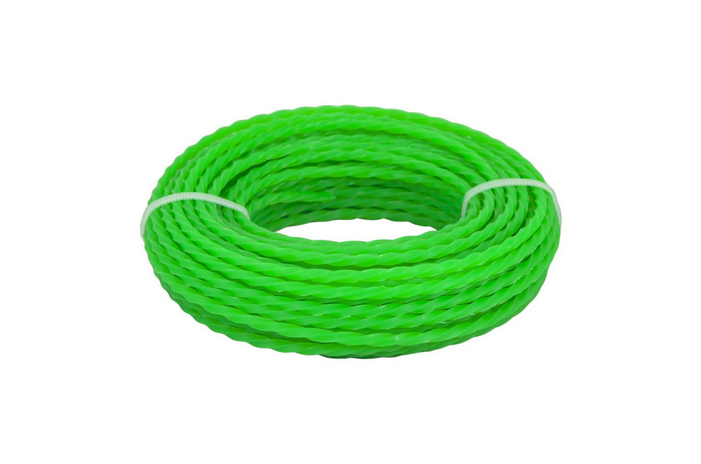 Леска для триммера MASTERTOOL КВАДРАТ КРУЧЕННЫЙ 2,70 мм 15 м 19-1227 Харків - зображення 1