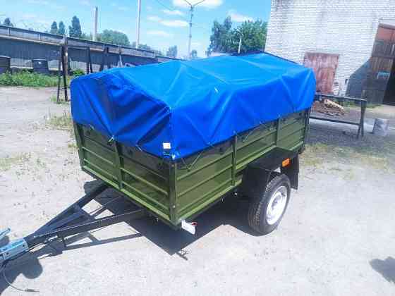 Прицепы ДНЕПР (на волговских рессорах) и с другими рессорами, с Завода. Чорнобай