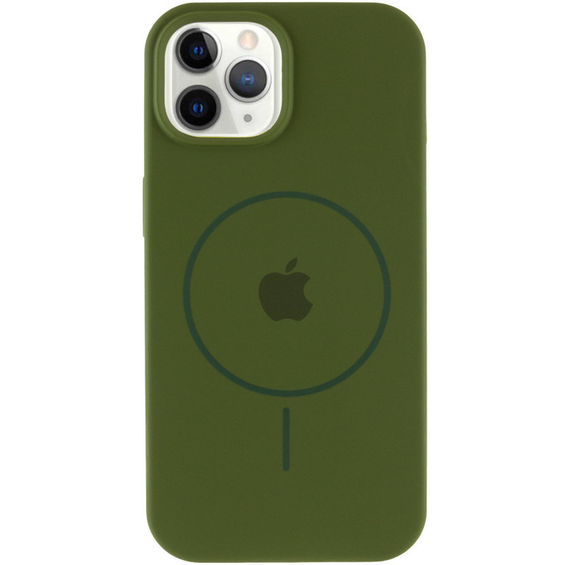Чехол Silicone Case Full Protective (AA) with MagSafe для Apple iPhone 11 Pro (5.8") Херсон - зображення 2