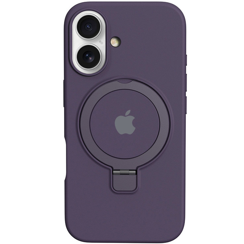 Чехол Silicone Case Full Protective with Ring для Apple iPhone 16 (6.1") Херсон - зображення 1