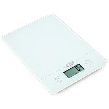 Весы кухонные Adler AD-3138-White 5 кг белые Київ - зображення 1