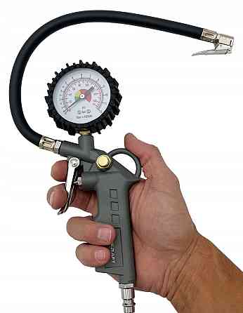 Пистолет для подкачки шин с манометром 12 бар AIRKRAFT STG-05 Харків