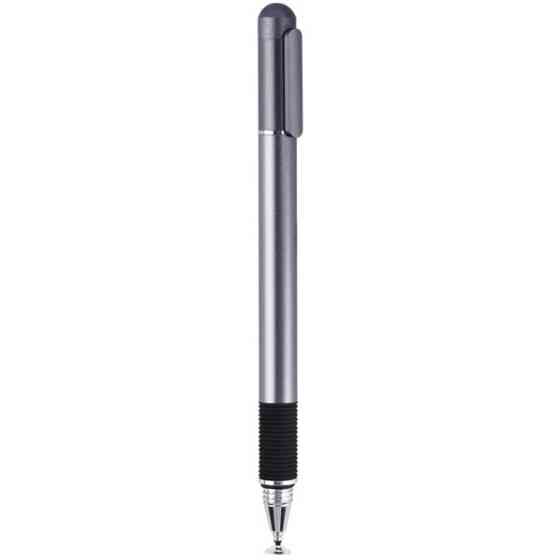 Стилус ручка Fonken Universal 2 в 1 для планшетів та смартфонів Gray (Код товару:28560) Харків