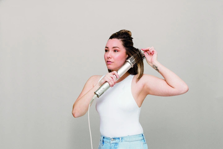 Стайлер для волос Shark FlexStyle 3-in-1 Hair Styler and Dryer Stone HD426SLEU 1650 Вт серебристый Київ - зображення 4