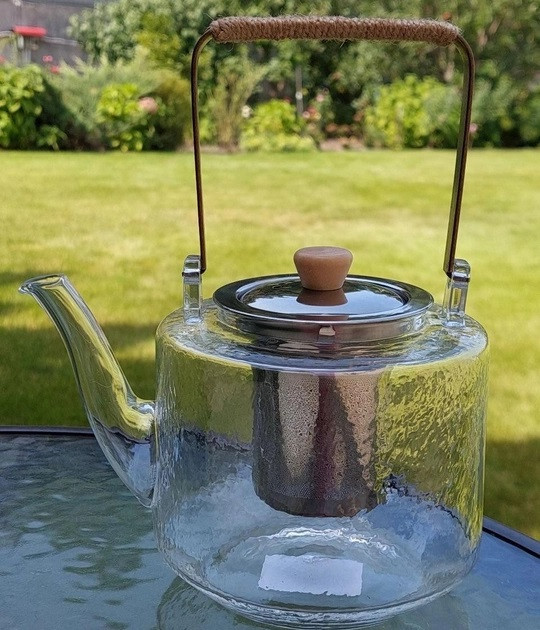 Чайник заварювальний OLens Барон 101-099 1200 мл прозорий Київ - зображення 1