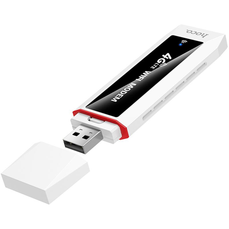 Портативный модем WiFi роутер Hoco HI43 150Mbps (SIM) 2100 mAh Херсон - зображення 6