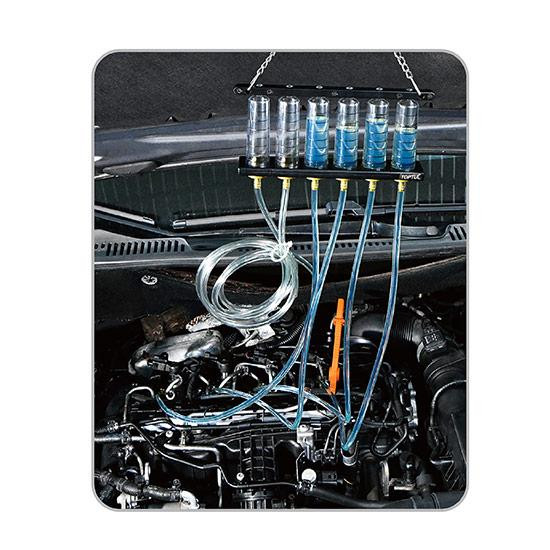 Набор для проверки обратного потока топлива дизельных форсунок Common Rail  TOPTUL JGAI2501 Харків - зображення 3