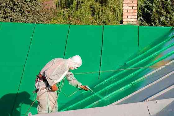 Фарбування дахів, фарбування складів, приміщень Белая Церковь