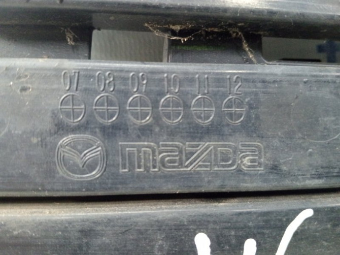 Решетка переднего бампера правая Mazda 6 GH 2.5 БЕНЗИН L5-VE 2007 (б/у) Київ - зображення 4