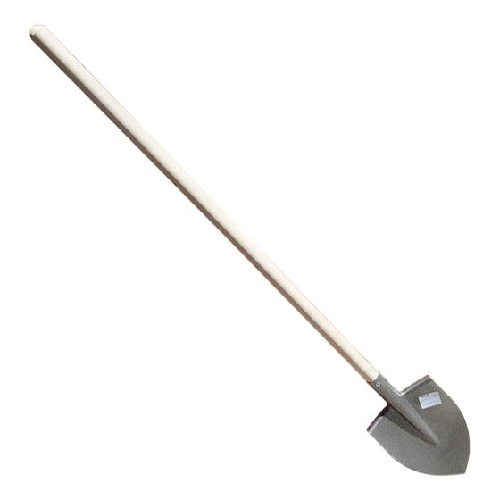 Лопата штыковая (молотковое покрытие) с черенком Київ