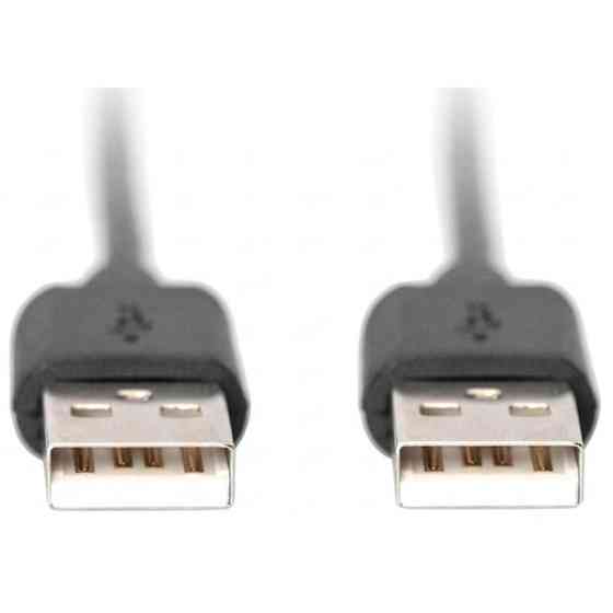 Кабель Digitus USB to USB (M/M) 1,8m Black (AK-300100-018-S) Харьков