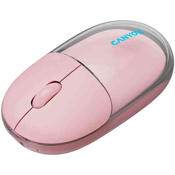 Мышь компьютерная безпроводная Canyon OnClick 24 Pink CNS-CMSW24P розовая Киев