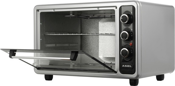 Электропечь ASEL AF40-23-Gray 40 л серая Киев - изображение 4