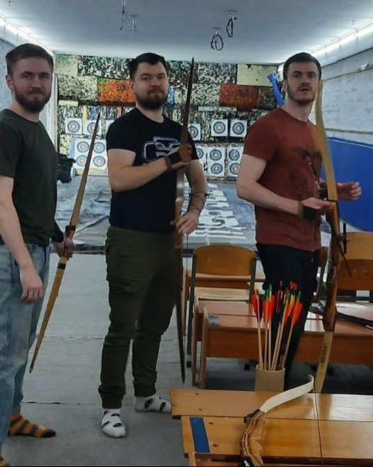 Корпоратив для IT-компанії в Києві — тімбілдинг зі стрільбою з лука Киев - изображение 1