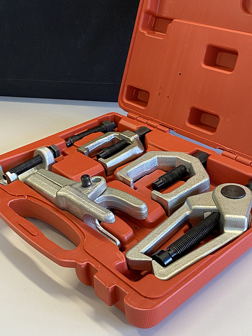 Набор съемников шаровых опор и рулевых наконечников универсальный (5ед.) СТАНДАРТ NSK0501 Харків - зображення 3