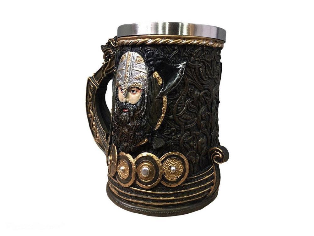 Кружка Чашка Игра Престолов Дракар Викинг Танард 3 Пивная кружка " Київ - зображення 7