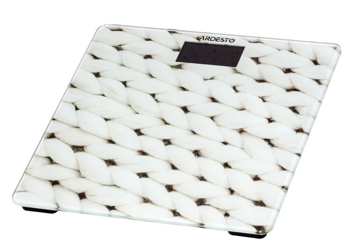 Весы напольные Ardesto SCB-965KNIT 150 кг белые Киев - изображение 3
