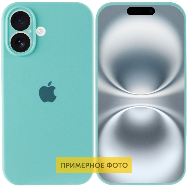 Чехол Silicone Case Full Camera Protective (AA) для Apple iPhone 16 (6.1") Херсон - зображення 3