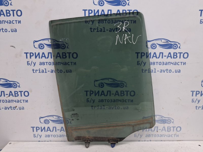 Стекло двери заднее правое Nissan Navara D40 2.5 DIESEL YD25DDTI 2004 (б/у) Київ - зображення 1