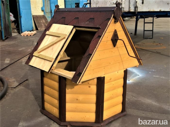 Колодязь. Декоративный колодец. Домик для колодца. Колодец декоративный. Киев - изображение 1