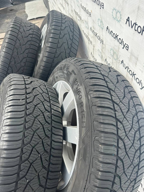 Диск литой с шиной 195/60 R15 Barum Quartaris 5 Ford Fusion комплект Ковель - изображение 7
