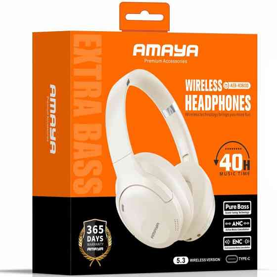 Накладные беспроводные наушники Amaya H360D ANC Херсон