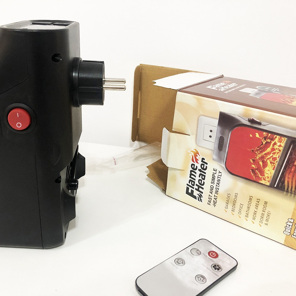 Портативний обігрівач Flame Heater 900 Вт, тепловий вентилятор, обігрівач для дому, ветродуйчик Одесса - изображение 3